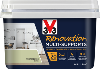 RENO MULTI SUPPORTS POT 0,5 L VERT MOU